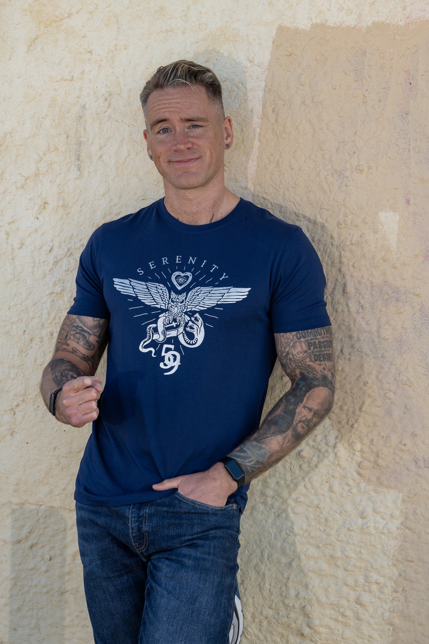 Serenity - Navy Metallic